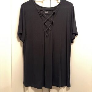 Ava & Viv cris cross shirt